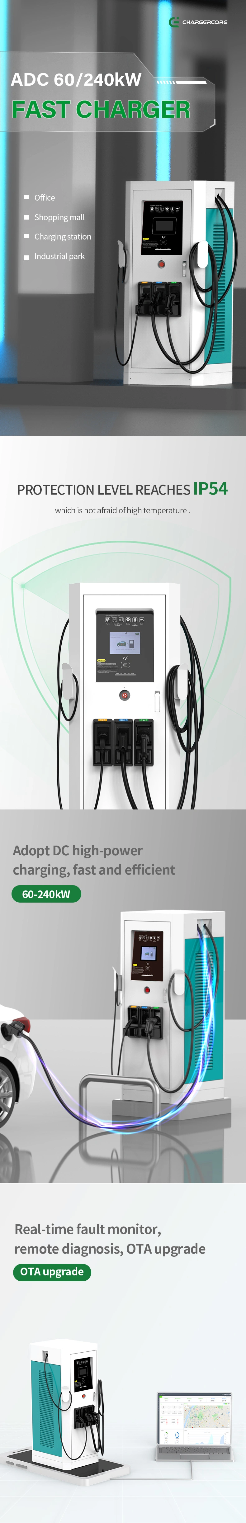Electric Vehicle EV Charger 11.5 Kw Power Manage Level 2 EV Car Charger Manufacturers