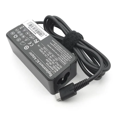 Adaptador de carregador de laptop USB tipo C OEM de alta qualidade 45 W 20 V 2,25 A para notebook Lenovo Chromebook