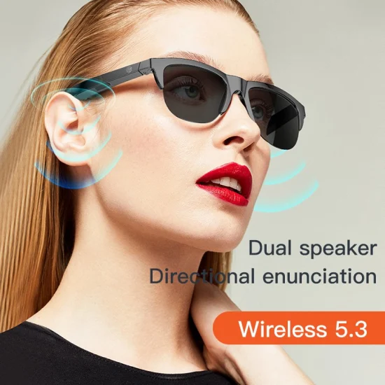 Óculos de sol da moda mais recentes 2022 óculos bluetooth óculos inteligentes óculos de sol android chamada f06 sem fio óculos de música fone de ouvido