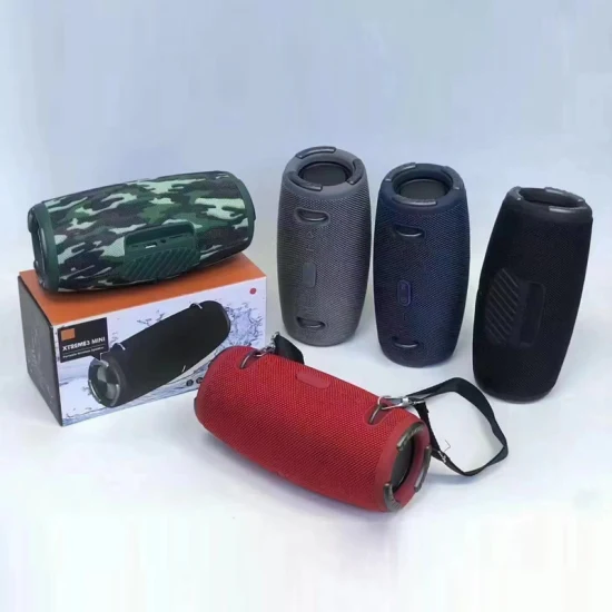 Alto-falante portátil sem fio Bluetooth direto da fábrica HiFi estéreo mini caixa de música alto-falante exclusivo para festa Xtreme3 ​​Mini