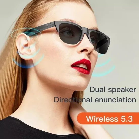 F06 Óculos de sol inteligentes Talk Music Ciclismo ao ar livre Óculos de sol Bluetooth
